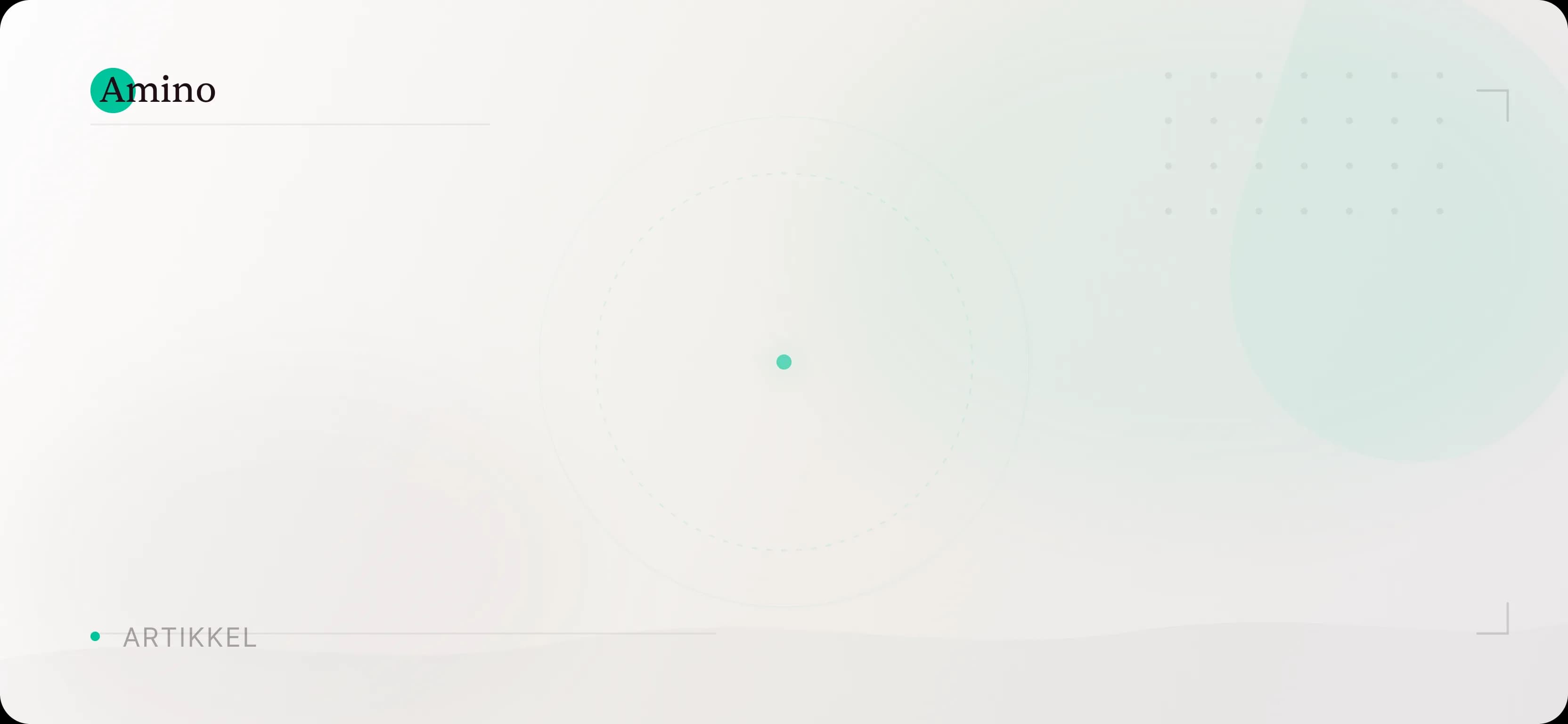 Hva får du i Amino?