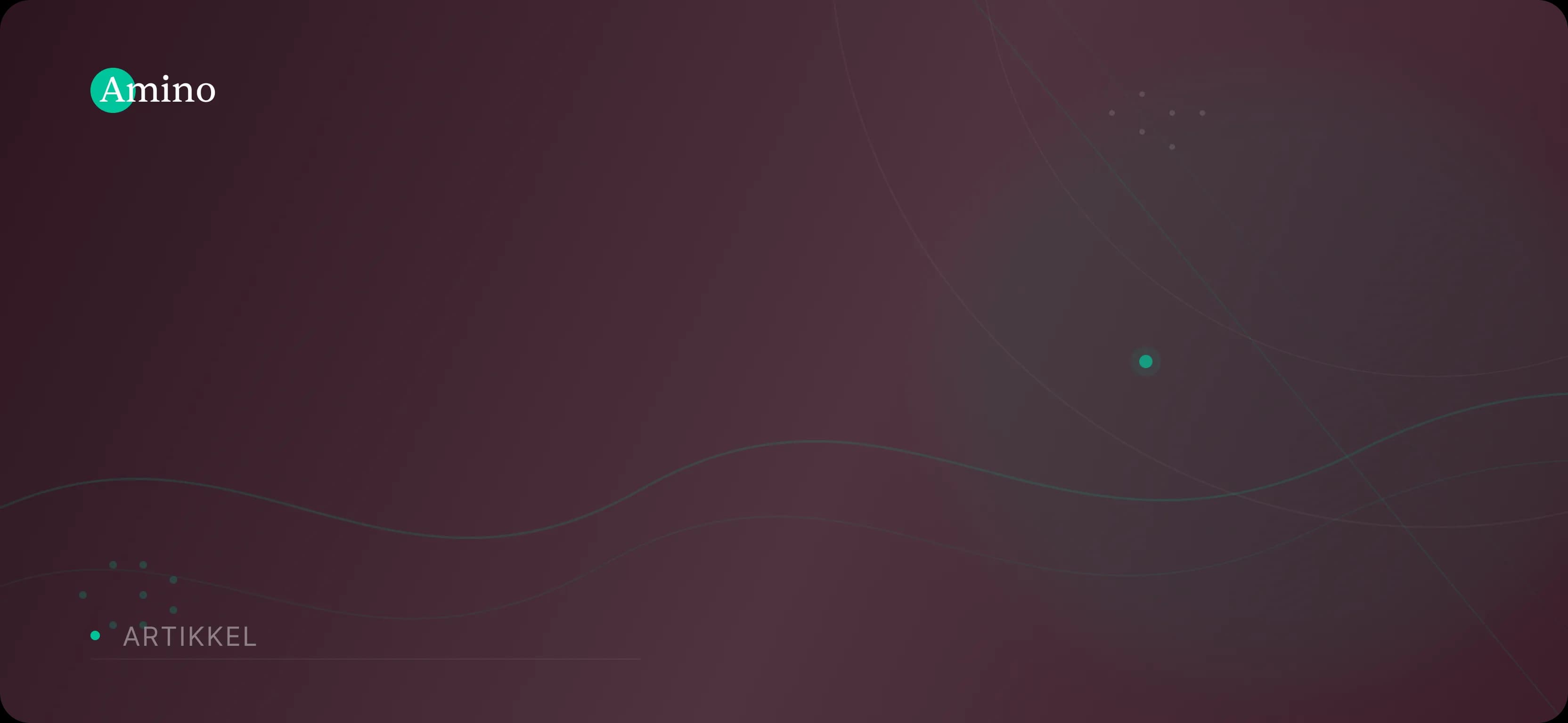 Hvem er legene i Amino?